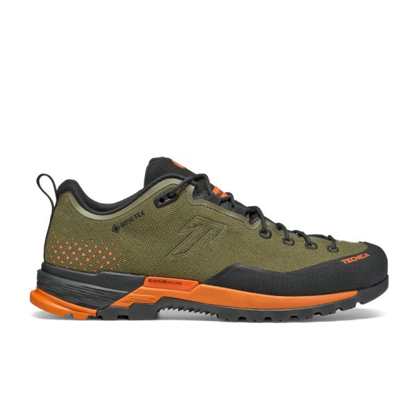TECNICA SULFUR S GTX MS Dk Olive/Br Orange scarpa bassa hiking uomo