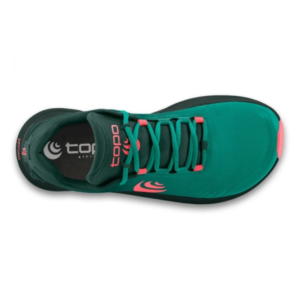 TOPO ATHLETIC MT-5 WOMEN Emerald/Pink Scarpe trail running donna