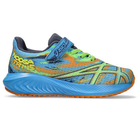 ASICS PRE NOOSA TRI 15 PS Waterscape/Electric Lime scarpa running jr