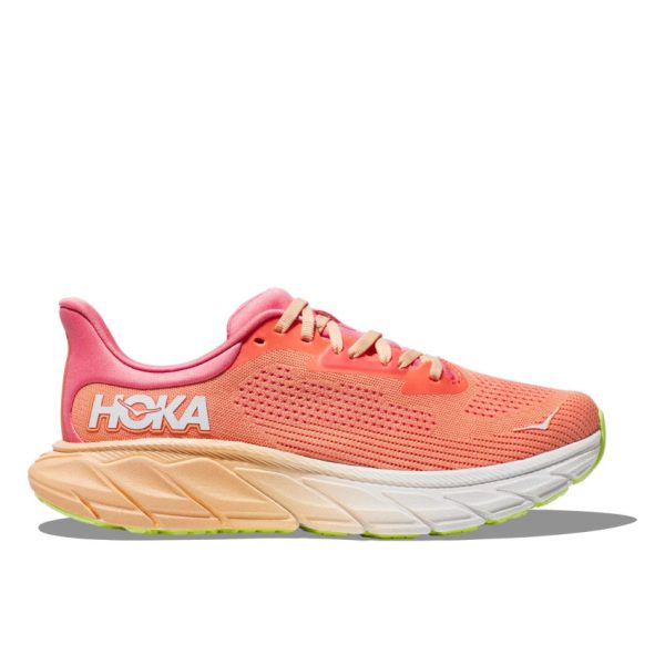 HOKA ONE ONE W ARAHI 7 Papaya/Coral scarpa running Donna
